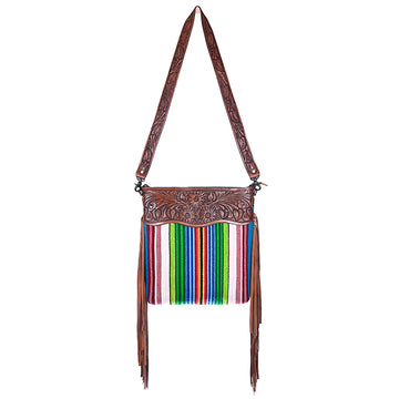 American Darling Cross Body Hand Tooled Saddle Blanket Genuine Leather Western Women Bag Handbag Purse | Crossbody for |Cute